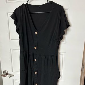 V-neck dress